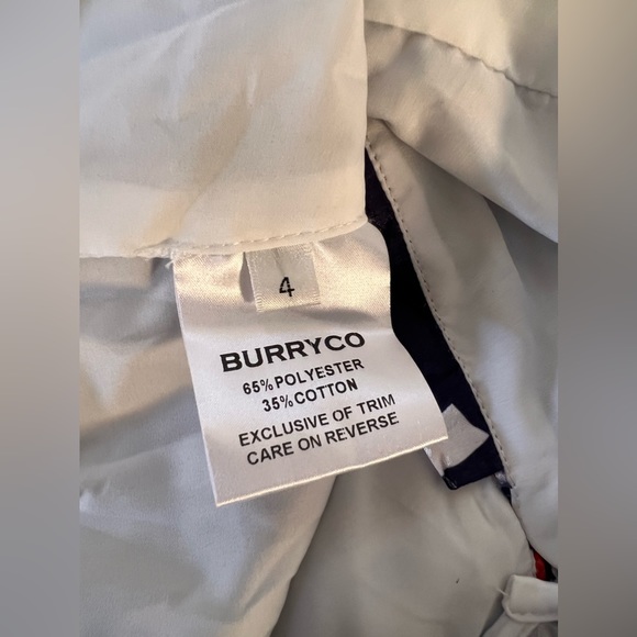 BURRYCO Floral Print Mini Puff Sleeve Lace Collar Flowy Dress Size 4 - Picture 16 of 16